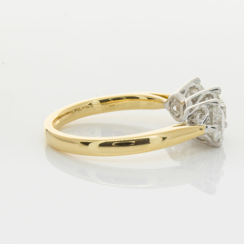 18ct Yellow Gold 1.55ct Diamond Coronado Ring-Ring-Walker & Hall