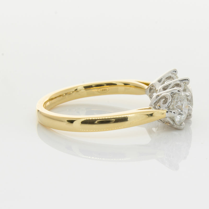 18ct Yellow Gold 1.55ct Diamond Coronado Ring-Ring-Walker & Hall
