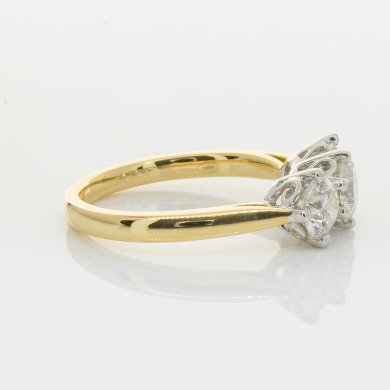 18ct Yellow Gold 1.55ct Diamond Coronado Ring-Ring-Walker & Hall