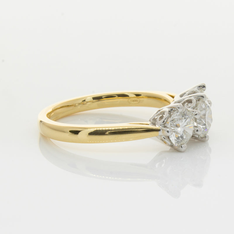 18ct Yellow Gold 1.55ct Diamond Coronado Ring-Ring-Walker & Hall