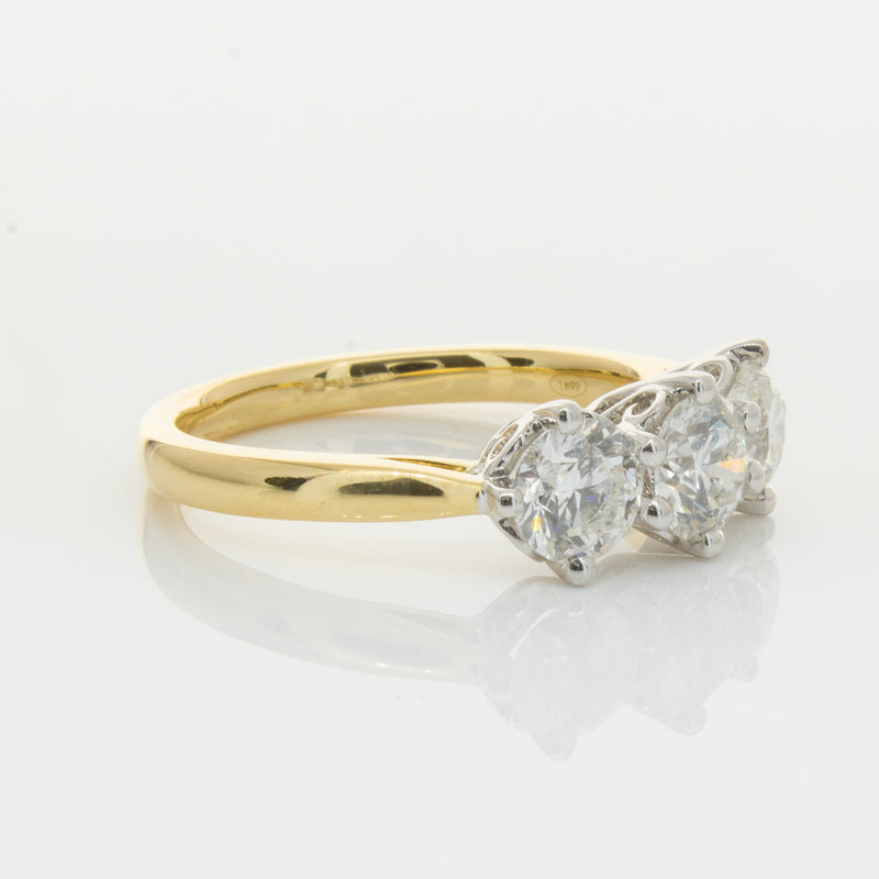 18ct Yellow Gold 1.55ct Diamond Coronado Ring-Ring-Walker & Hall