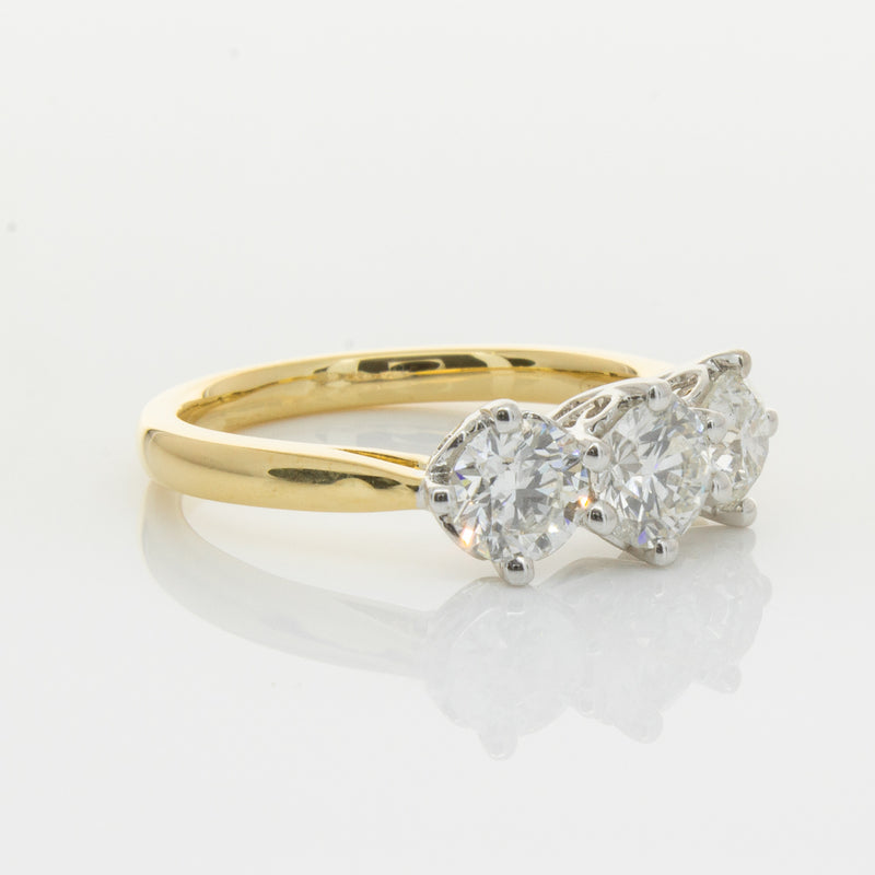 18ct Yellow Gold 1.55ct Diamond Coronado Ring-Ring-Walker & Hall