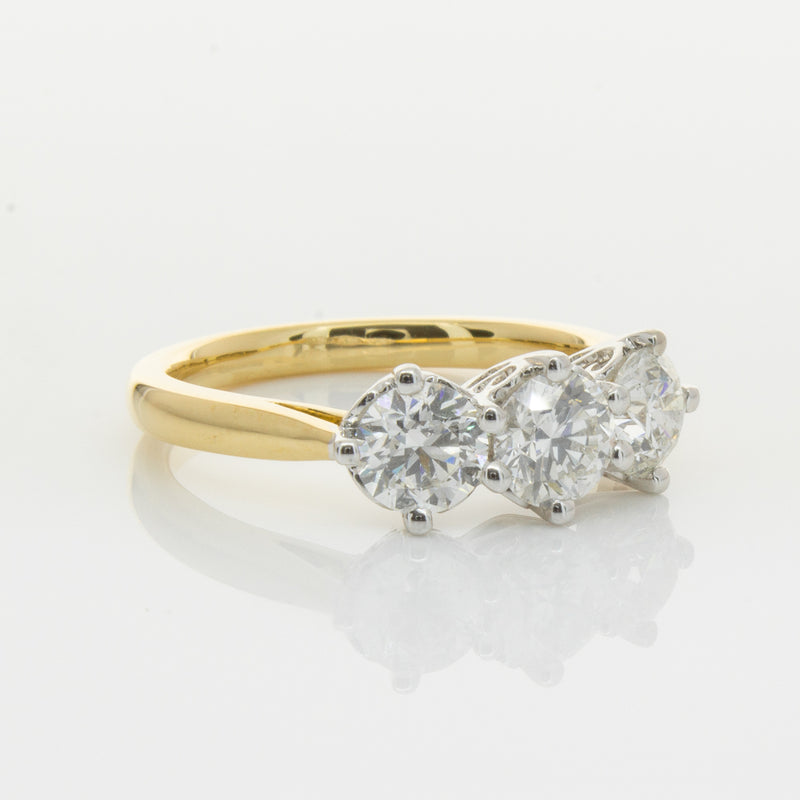 18ct Yellow Gold 1.55ct Diamond Coronado Ring-Ring-Walker & Hall