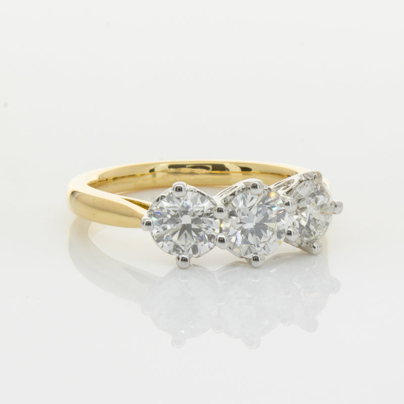 18ct Yellow Gold 1.55ct Diamond Coronado Ring-Ring-Walker & Hall