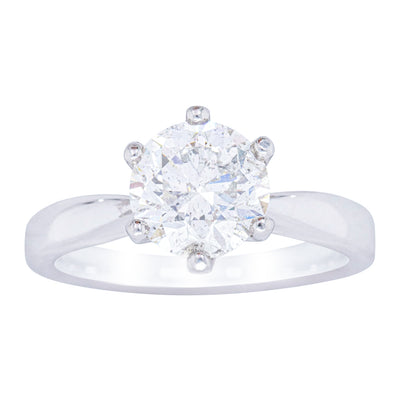 Platinum Diamond Nova Ring-Ring-Walker & Hall