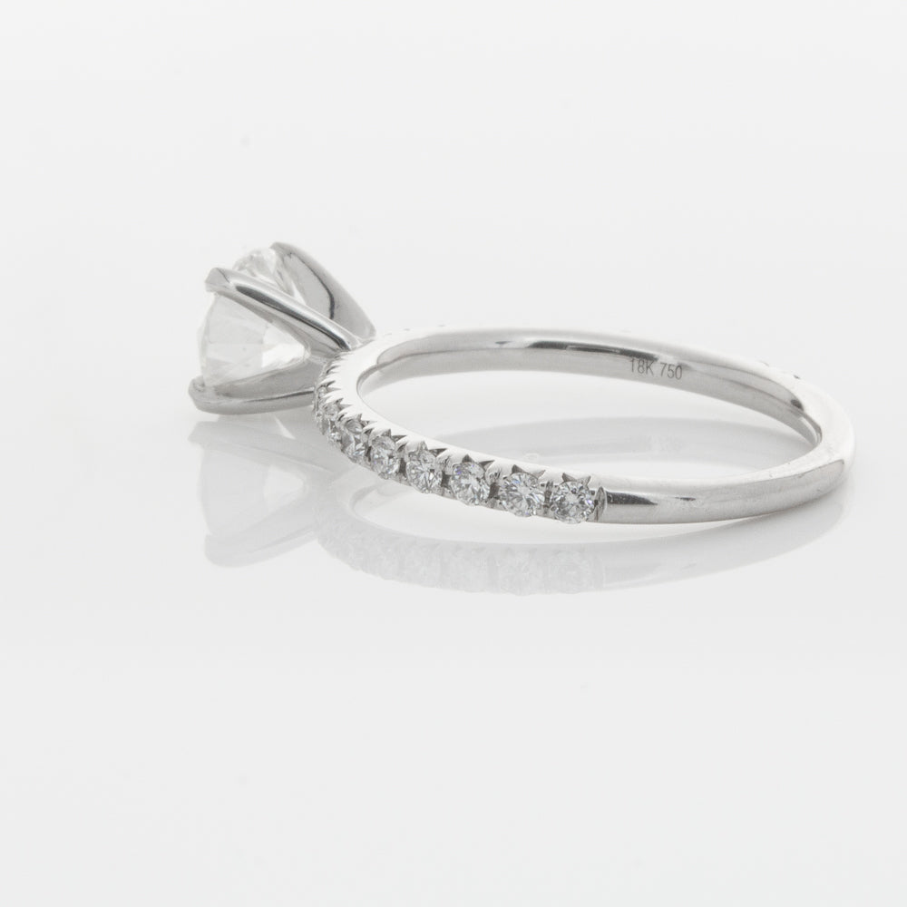 18ct White Gold 1.01ct Diamond Comet Ring-Ring-Walker & Hall