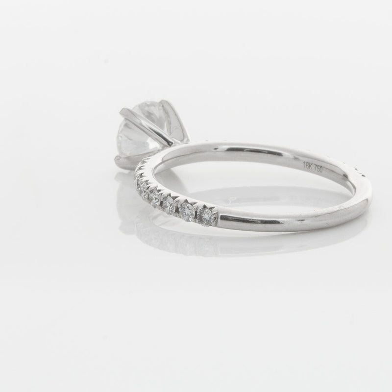 18ct White Gold 1.01ct Diamond Comet Ring-Ring-Walker & Hall