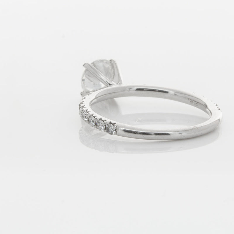 18ct White Gold 1.01ct Diamond Comet Ring-Ring-Walker & Hall