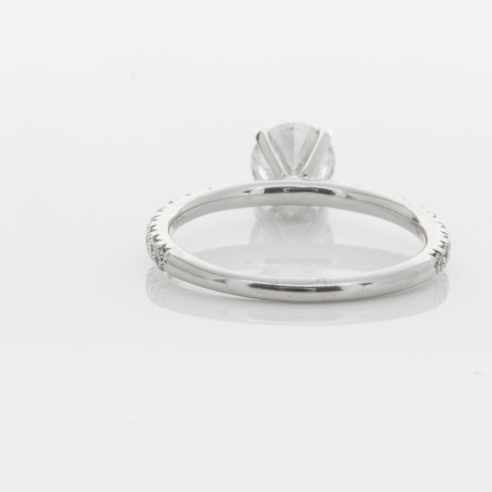18ct White Gold 1.01ct Diamond Comet Ring-Ring-Walker & Hall