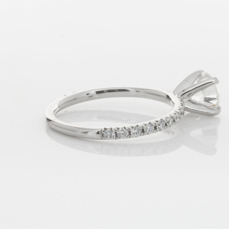 18ct White Gold 1.01ct Diamond Comet Ring-Ring-Walker & Hall