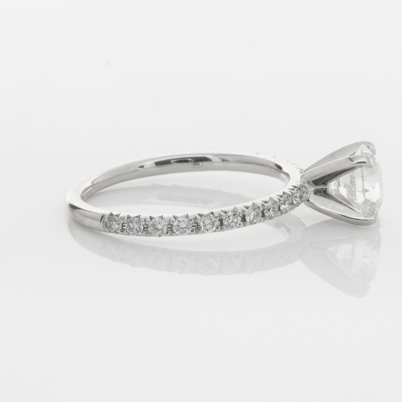 18ct White Gold 1.01ct Diamond Comet Ring-Ring-Walker & Hall