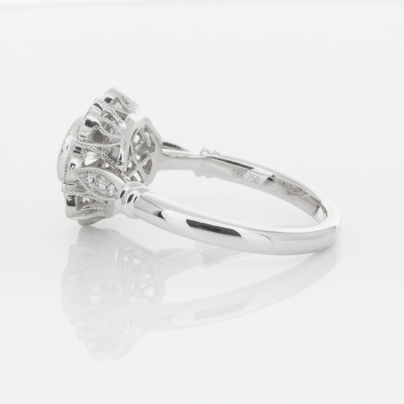 18ct White Gold .50ct Diamond Mayfair Ring-Ring-Walker & Hall