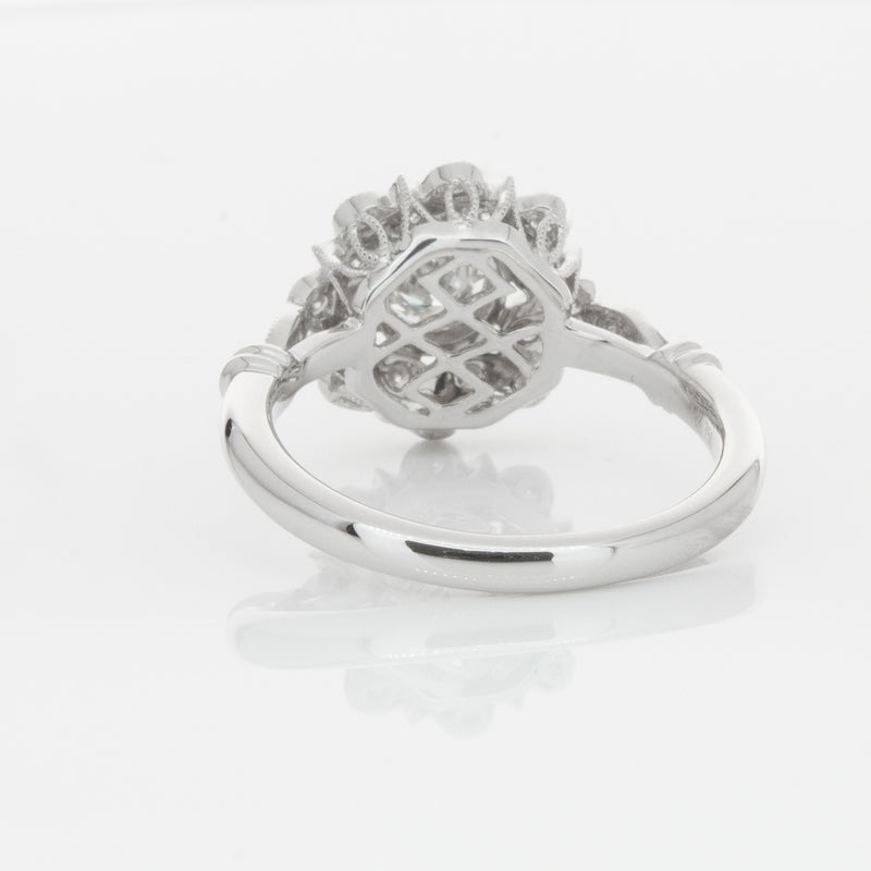 18ct White Gold .50ct Diamond Mayfair Ring-Ring-Walker & Hall