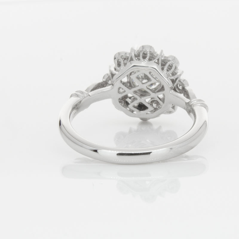 18ct White Gold .50ct Diamond Mayfair Ring-Ring-Walker & Hall