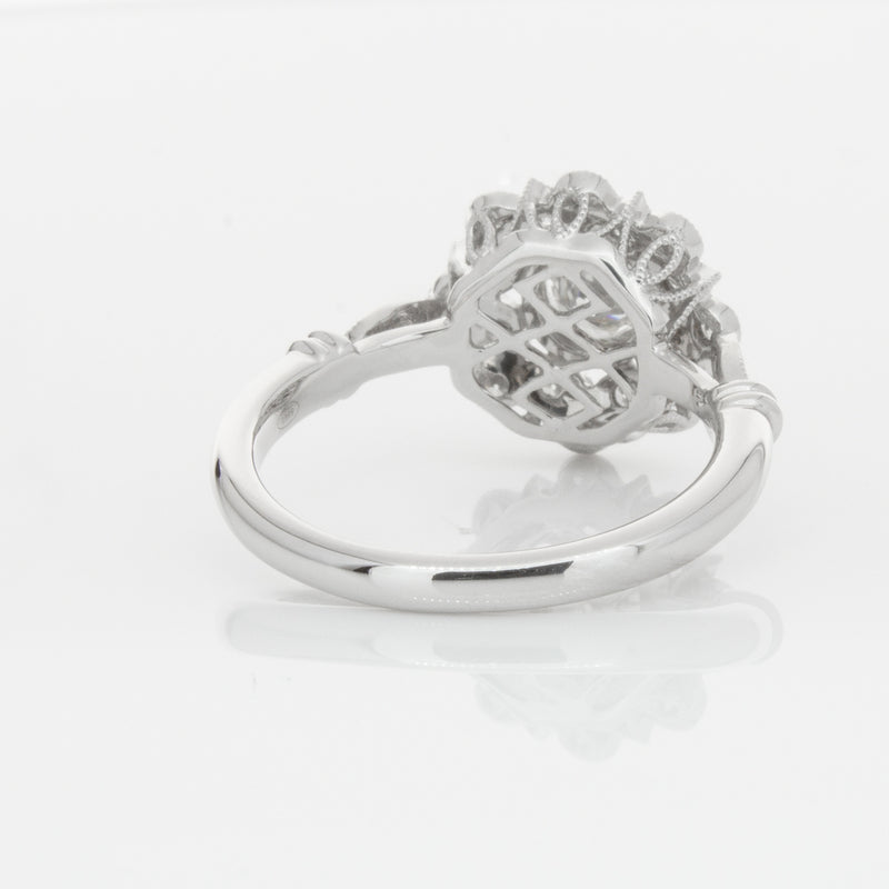 18ct White Gold .50ct Diamond Mayfair Ring-Ring-Walker & Hall