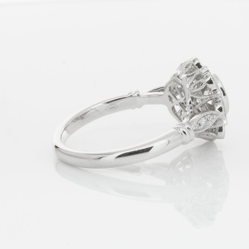 18ct White Gold .50ct Diamond Mayfair Ring-Ring-Walker & Hall