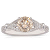 18ct White Gold Mocha Diamond Ring-Ring-Walker & Hall
