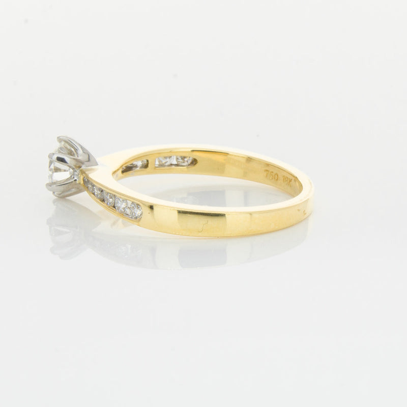 18ct Yellow Gold .50ct Diamond Avalon Ring-Ring-Walker & Hall