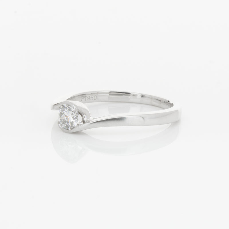 Platinum Diamond Embrace Ring-Ring-Walker & Hall