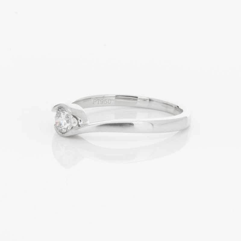 Platinum Diamond Embrace Ring-Ring-Walker & Hall