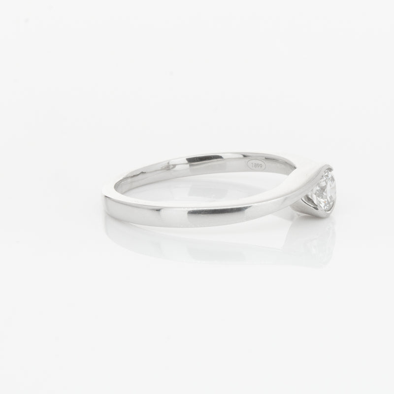Platinum Diamond Embrace Ring-Ring-Walker & Hall