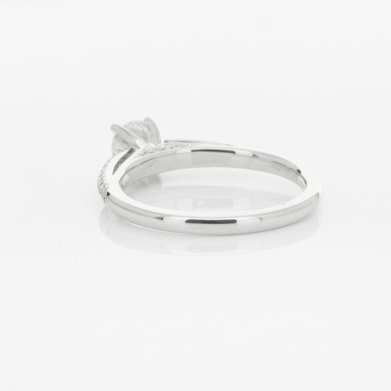 18ct White Gold .50ct Diamond Ring-Ring-Walker & Hall