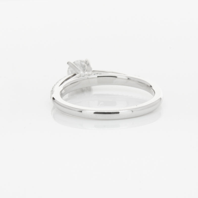 18ct White Gold .50ct Diamond Ring-Ring-Walker & Hall