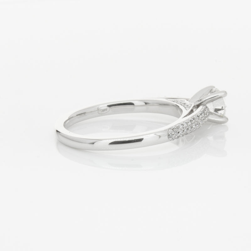 18ct White Gold .50ct Diamond Ring-Ring-Walker & Hall