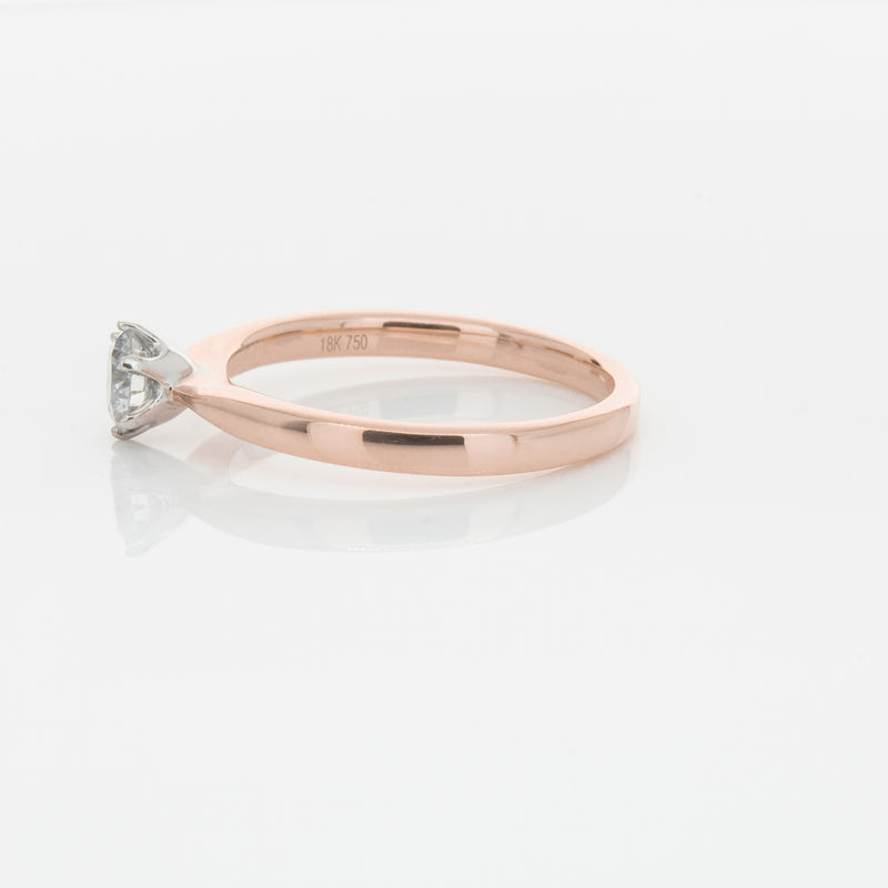 18ct Rose Gold .50ct Diamond Nova Ring-Ring-Walker & Hall