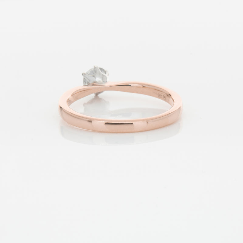 18ct Rose Gold .50ct Diamond Nova Ring-Ring-Walker & Hall