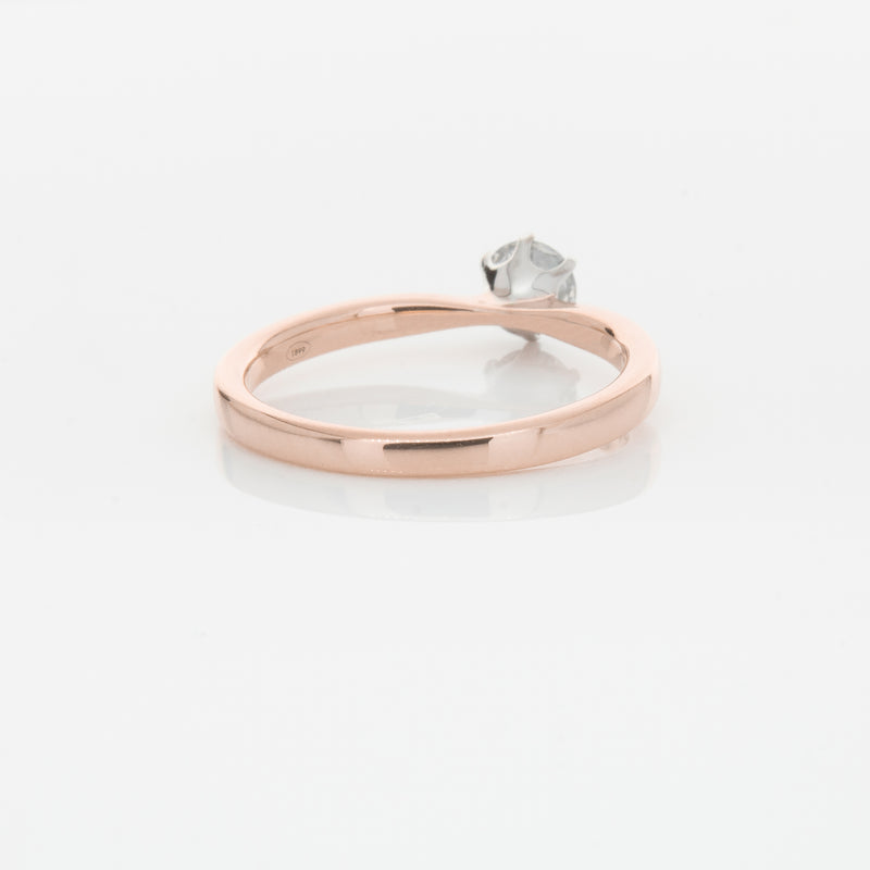 18ct Rose Gold .50ct Diamond Nova Ring-Ring-Walker & Hall
