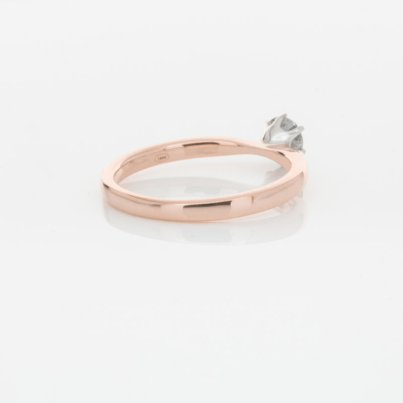 18ct Rose Gold .50ct Diamond Nova Ring-Ring-Walker & Hall