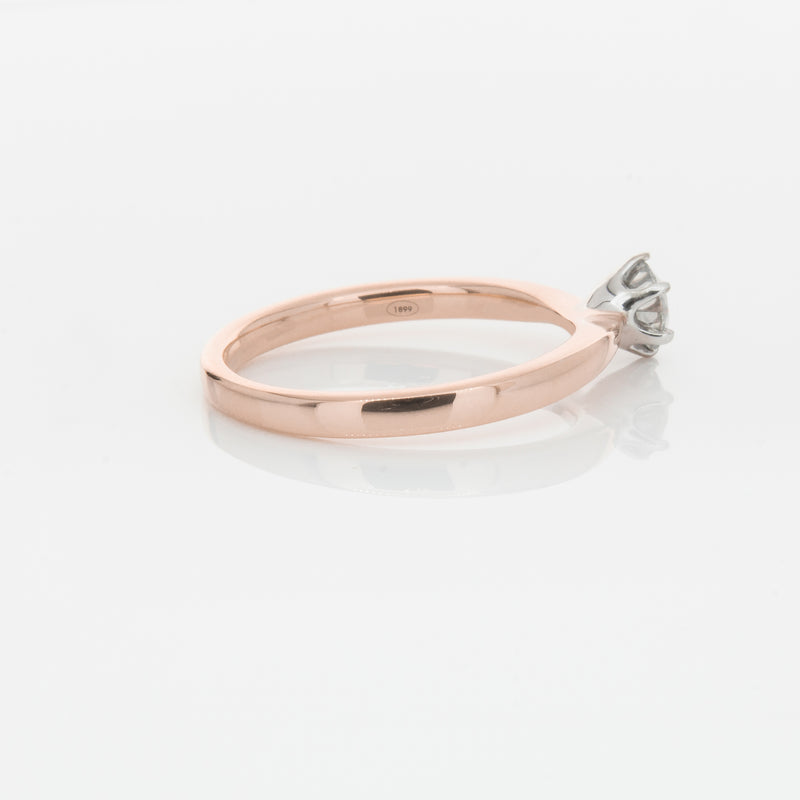 18ct Rose Gold .50ct Diamond Nova Ring-Ring-Walker & Hall