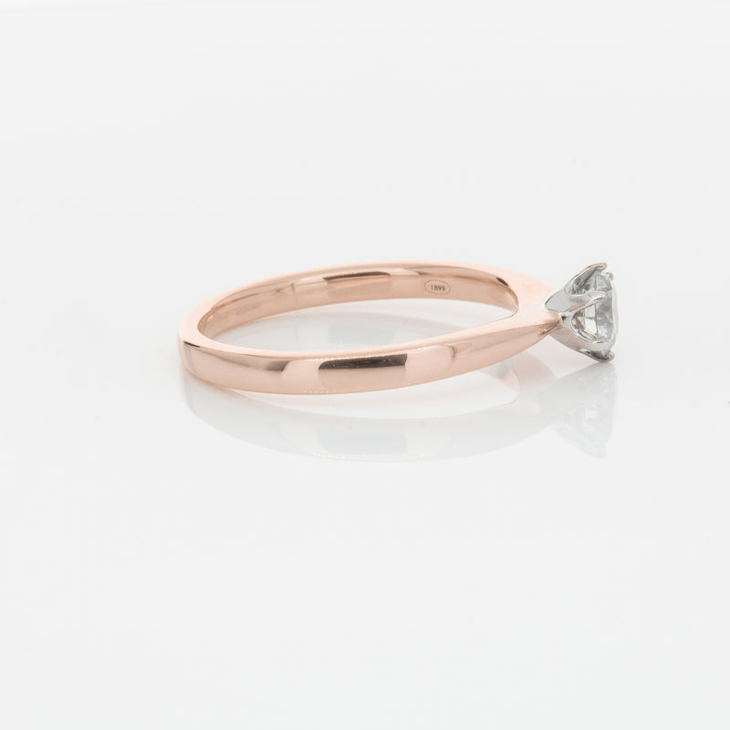 18ct Rose Gold .50ct Diamond Nova Ring-Ring-Walker & Hall