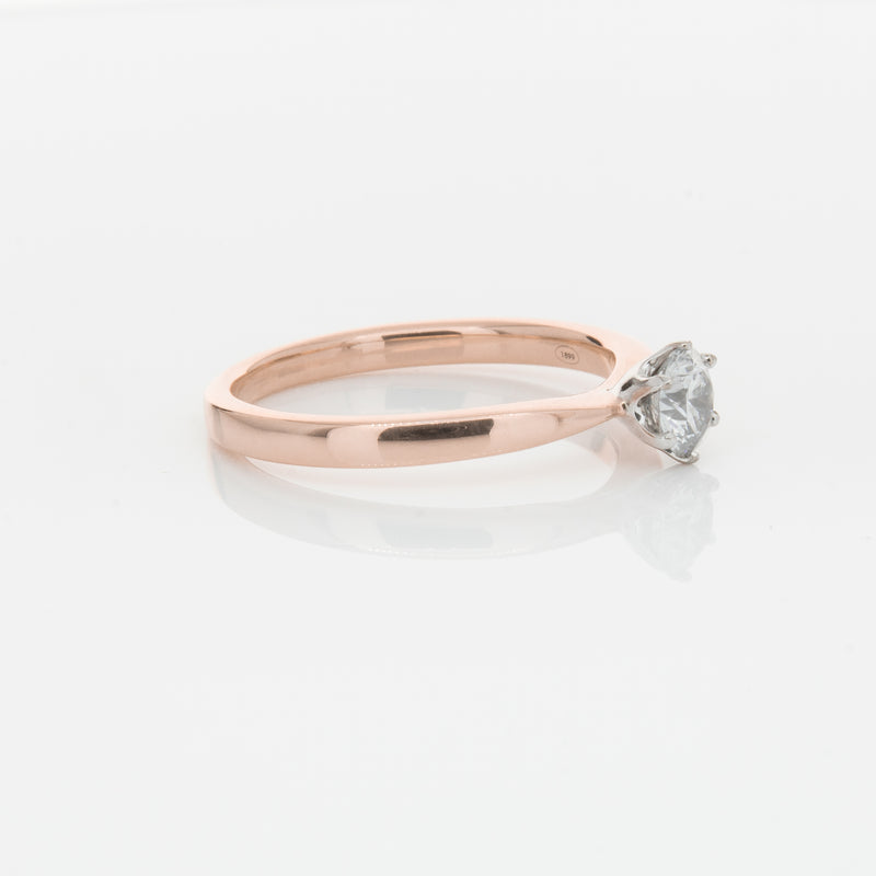 18ct Rose Gold .50ct Diamond Nova Ring-Ring-Walker & Hall