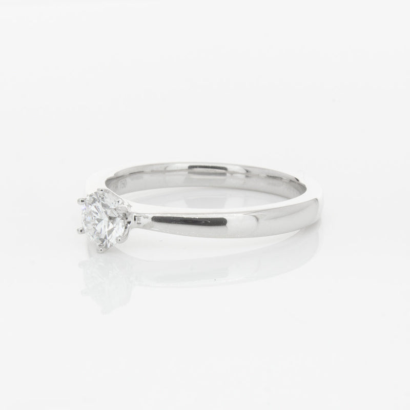 18ct White Gold .35ct Diamond Nova Ring-Ring-Walker & Hall