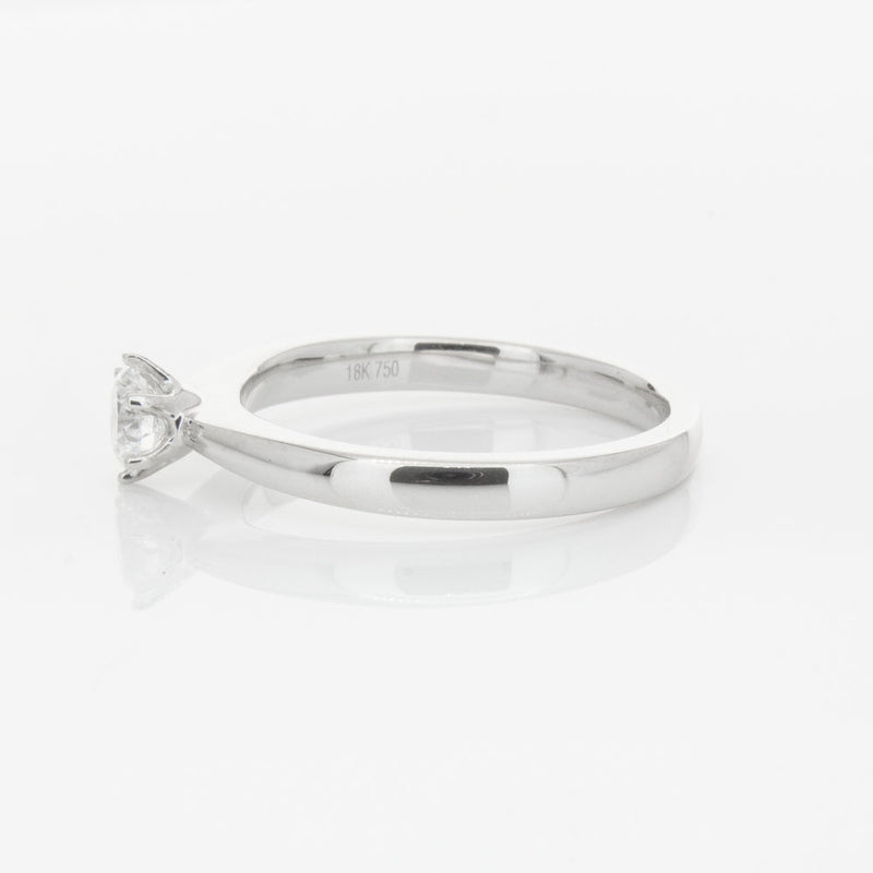 18ct White Gold .31ct Diamond Nova Ring-Ring-Walker & Hall