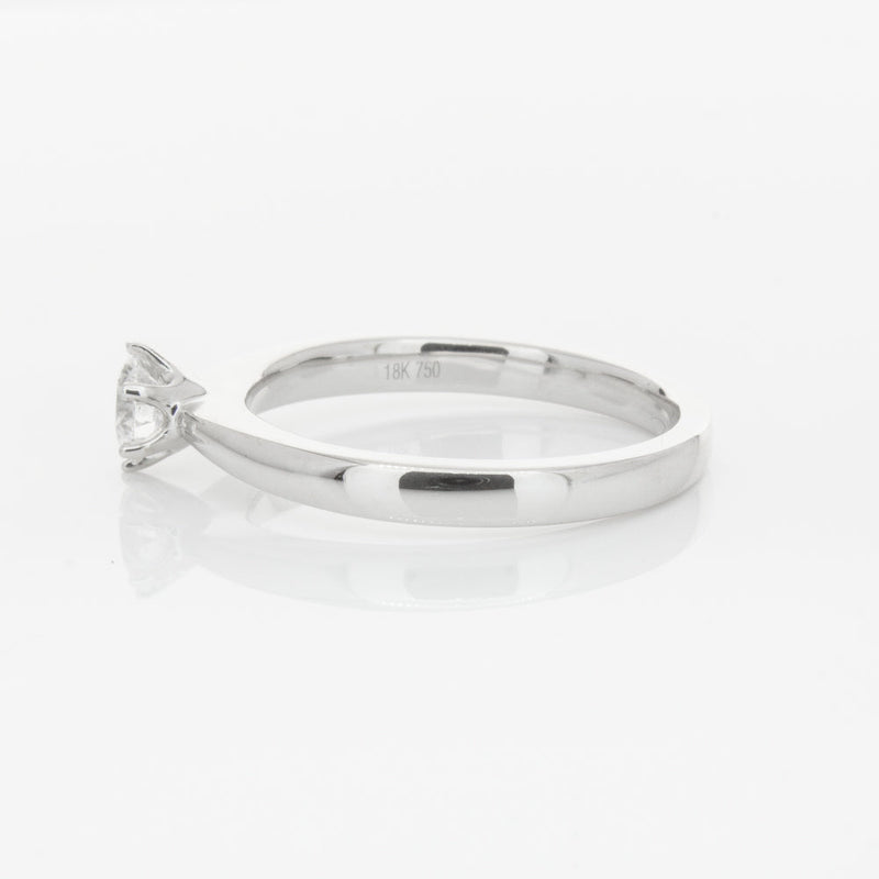 18ct White Gold .31ct Diamond Nova Ring-Ring-Walker & Hall