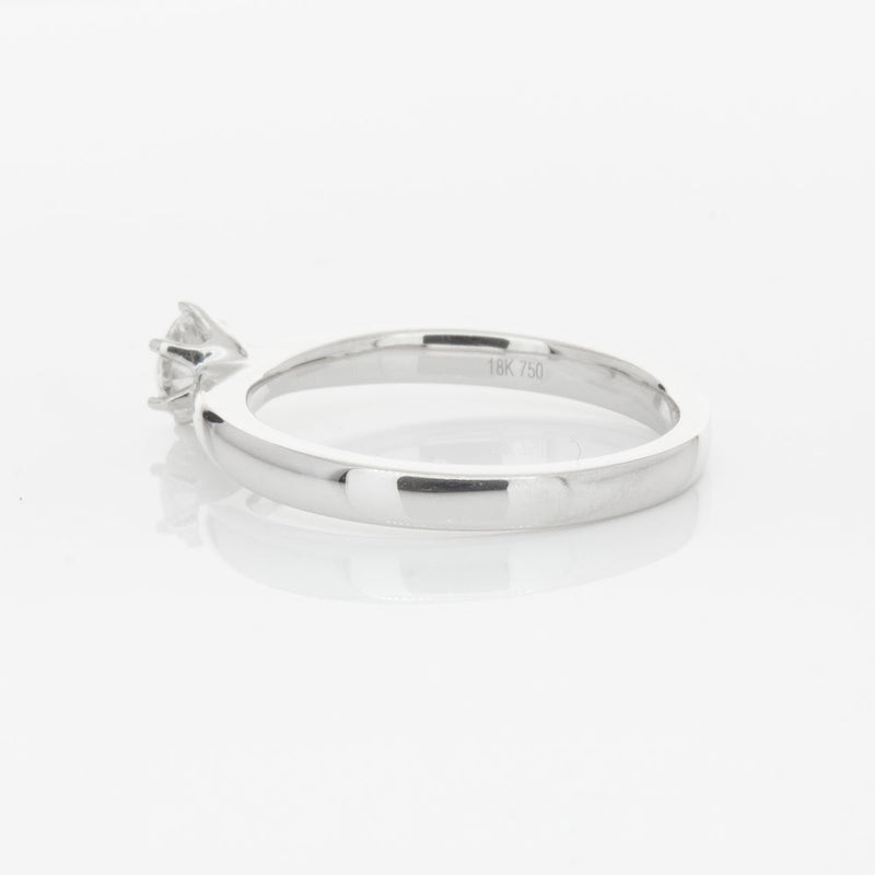18ct White Gold .31ct Diamond Nova Ring-Ring-Walker & Hall