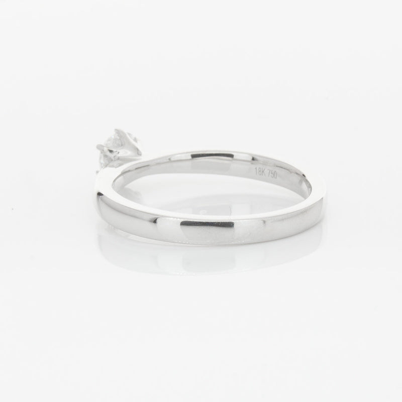 18ct White Gold .31ct Diamond Nova Ring-Ring-Walker & Hall