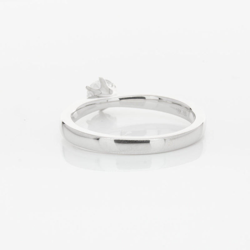 18ct White Gold .31ct Diamond Nova Ring-Ring-Walker & Hall
