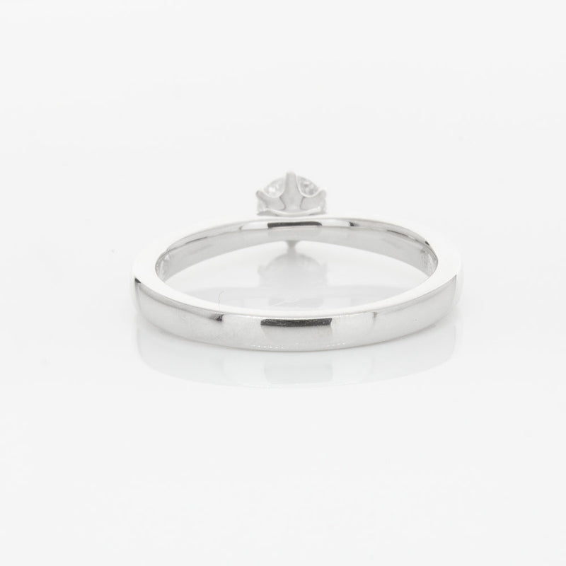 18ct White Gold .31ct Diamond Nova Ring-Ring-Walker & Hall