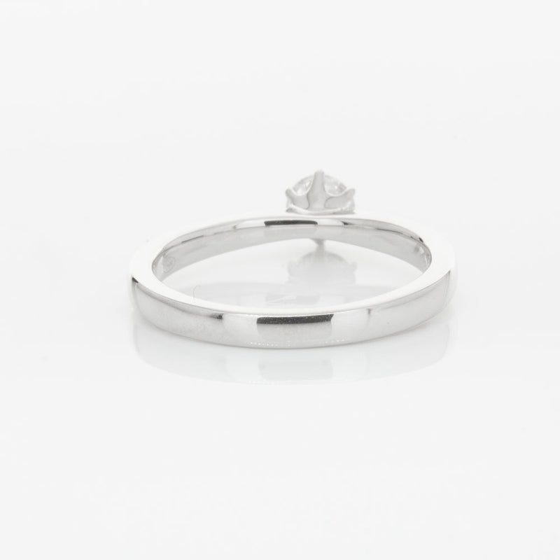 18ct White Gold .31ct Diamond Nova Ring-Ring-Walker & Hall