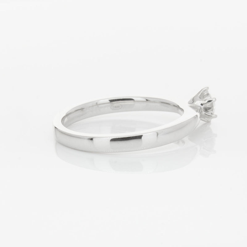 18ct White Gold .31ct Diamond Nova Ring-Ring-Walker & Hall