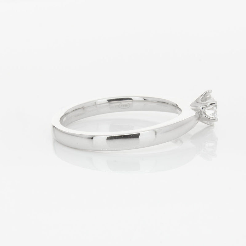 18ct White Gold .35ct Diamond Nova Ring-Ring-Walker & Hall