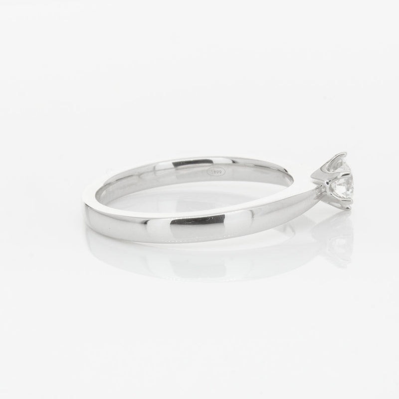18ct White Gold .31ct Diamond Nova Ring-Ring-Walker & Hall
