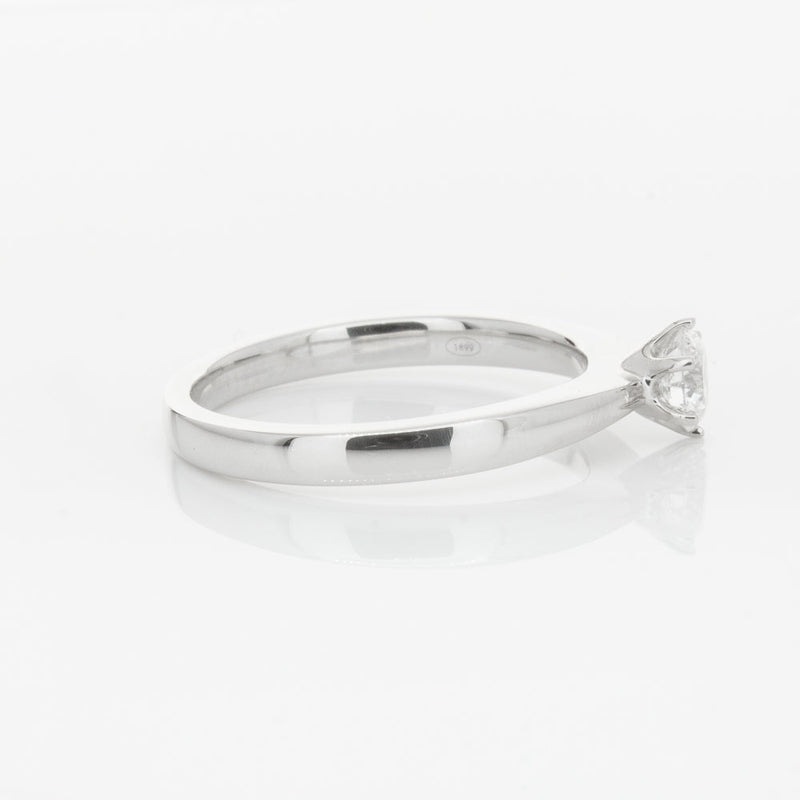 18ct White Gold .31ct Diamond Nova Ring-Ring-Walker & Hall