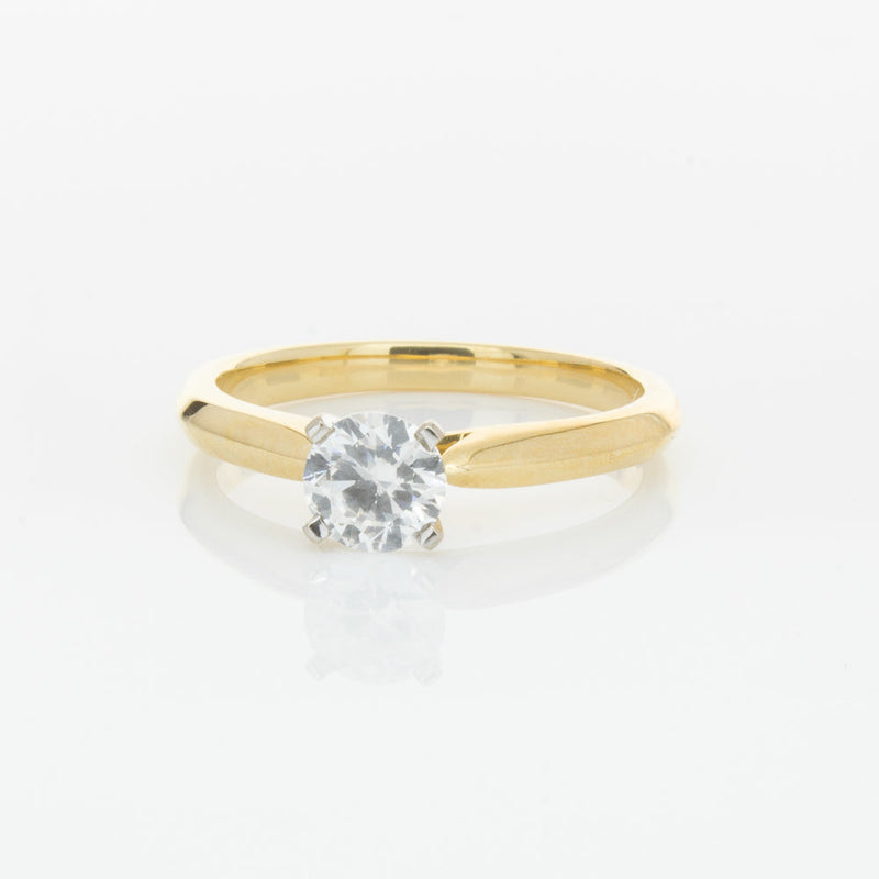 18ct Yellow Gold .70ct Diamond Venetian Ring-Ring-Walker & Hall