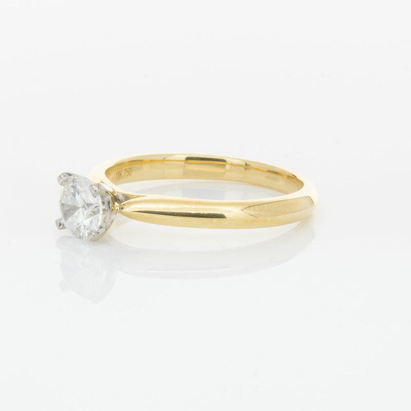 18ct Yellow Gold .70ct Diamond Venetian Ring-Ring-Walker & Hall