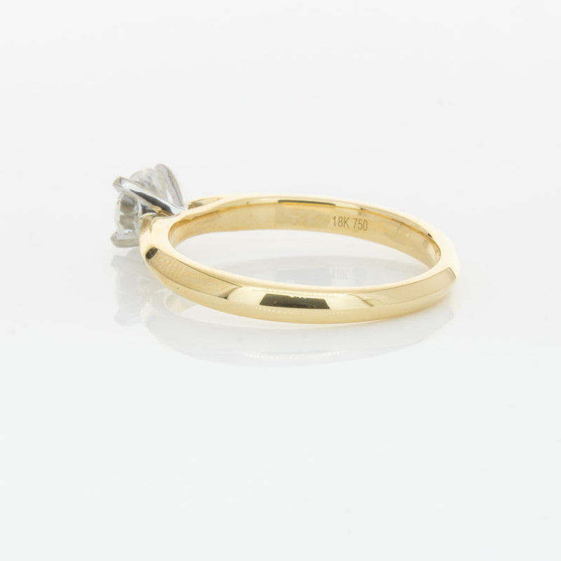 18ct Yellow Gold .70ct Diamond Venetian Ring-Ring-Walker & Hall